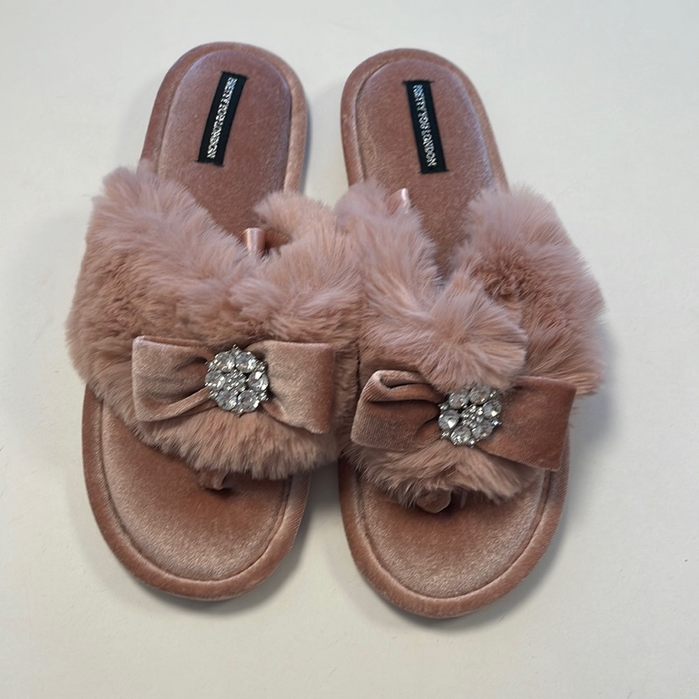 Pretty You London Womens Slider Anya - Pink